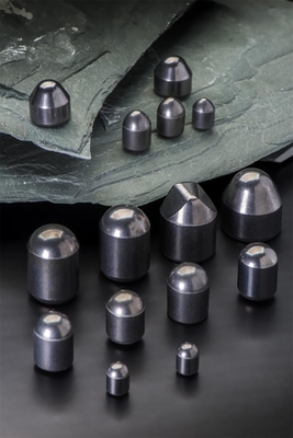 Spherical Tungsten Carbide Buttons 7.2mm×10mm For Engineering