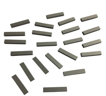 Hihg Strength 25*5*3mm Tungsten Carbide Wear Tiles For TC Bearing